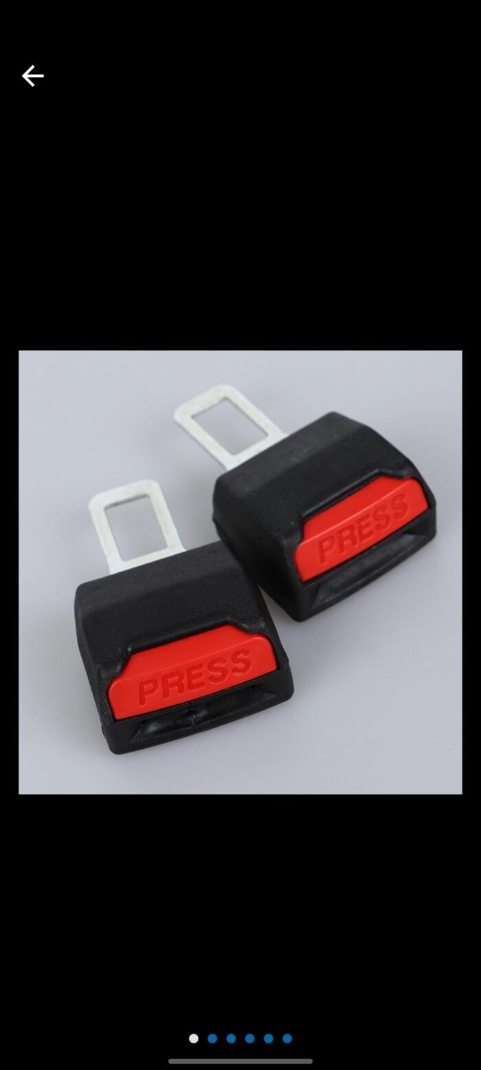 Seat belt buckle For All Cars/ Seat belt Clips For All Cars/ Seat Belt Buzzer controller For All Cars Set of 2 pieces - Image 2