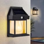 Solar Lights Outdoor, Wall Motion Sensor, 3 Lighting Modes - Image 2