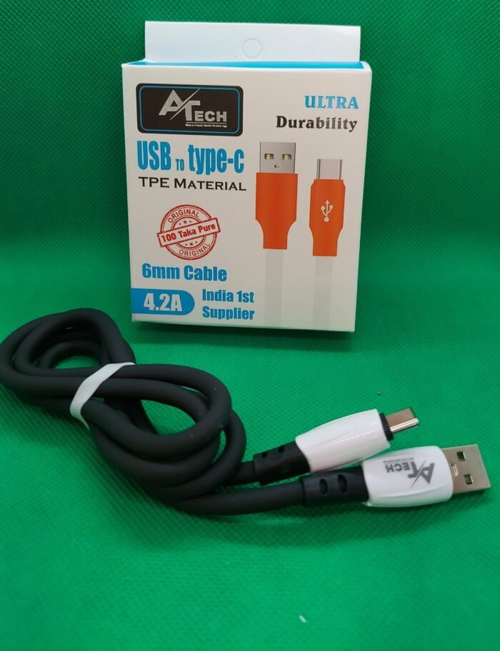 USB C Cable USB Type C Cable, 120 W Charge Charging - Image 1
