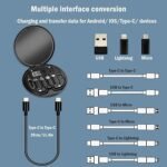 Mini Multi-Functional Fast Charging Data Cable Set