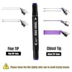 Dual Tip Art Markers for Kids & Adult Coloring Sketching Calligraphy Drawing Markers Non Toxic Twin Head Permanent Colouring Marker for Artists Paint Markers Pen with Carry Case (48PCS) - Image 6