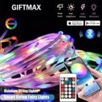 Smart Fairy String Lights - 10 Meter 100 Led Fairy Lights with Music Mode Remote App Control RGB Color Changing Indoor,Outdoor,Decorative,For All Festivals (10 Meter), White - Image 3