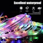 Smart Fairy String Lights - 10 Meter 100 Led Fairy Lights with Music Mode Remote App Control RGB Color Changing Indoor,Outdoor,Decorative,For All Festivals (10 Meter), White - Image 6