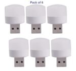 USB LED Mini Bulb 1 W (Pack of 6) Eye Protection Portable Lamp for Reading, Working on PC, Laptop, Power Bank, Bedroom - Image 5