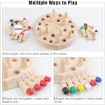 Wooden Memory Chess Board Game - Image 4