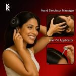 Premium Electric Scalp Massager Comb - 3 In 1 Hair Oil Applicator - Image 6