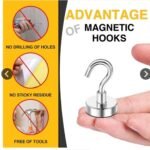 Magnetic Hooks - Heavy Duty - Pack of 4 - Image 6
