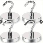 Magnetic Hooks - Heavy Duty - Pack of 4