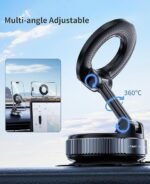 360° Vaccum Magnetic Phones Holder - Image 3