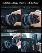 360° Vaccum Magnetic Phones Holder - Image 10