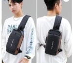 Crossbody Sling Bag Fashion Chest Bag Shoulder Bag Messenger Bags For Men Women - Image 6
