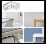 Corner Protectors Covering Sharp Furniture and Table Corners - Pack of 8 - Image 3