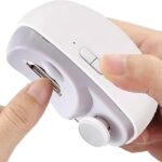 Rechargeable Dual Purpose Electric Nail Clipper & Grinder for Trimming & Shaping
