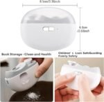 Rechargeable Dual Purpose Electric Nail Clipper & Grinder for Trimming & Shaping - Image 6