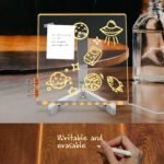 DIY 3D Acrylic Writing Pad With Pen Message Board Rewritable Table Lamp For Study LED Light Office Home Decor Gift - Image 6