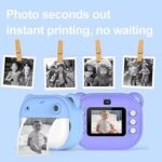 Instant Print Camera for Kids, Christmas Birthday Gifts for Girls and Boys, Digital Camera with 1080P Videos, Portable Instant Camera Printer Toy for 6+ Years Old Kids - Image 4
