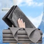 Microfiber Cleaning Cloth - Size 11.5" x 11.5", (Reusable) - Pack of 5 - Image 2