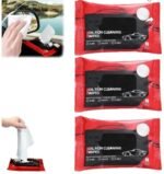 Car Glass Oil Film Removal Wipes, Oil Film Cleaning Wipes ( 10 pcs in 1 pack) Solid Handheld Vehicle Glass Cleaner  (250 g) - Image 4