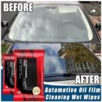 Car Glass Oil Film Removal Wipes, Oil Film Cleaning Wipes ( 10 pcs in 1 pack) Solid Handheld Vehicle Glass Cleaner  (250 g) - Image 7