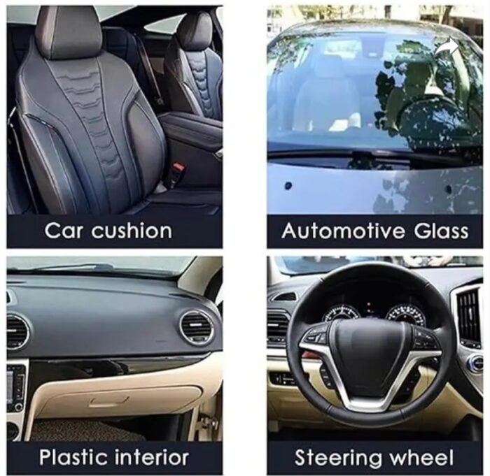 Car Glass Oil Film Removal Wipes, Oil Film Cleaning Wipes ( 10 pcs in 1 pack) Solid Handheld Vehicle Glass Cleaner  (250 g) - Image 8