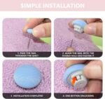 Bed Sheet Clips Mushroom Duvet Cover Pins Holding Clips Non-Slip Cover Fixator Comforter Quilt Anti-Movement Bed Quilt Clamps with One-Key Unlock for Blanket (Mix Pack of 12) - Image 6