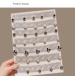 1Pc Stretchable Invisible Flower Hair Clips- U Shape Hair Finishing Fixer Comb|,Stretchable Hair Pin, Cute Invisible Hair Holder, U Pin Hair Clips, Hair Styling Tools Clips and Barrettes - Image 7