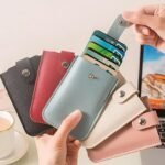 1 PCS Slim Leather Pull Out Credit Card Holder Wallet, Multiple Card Slots, for Men and Women, Hidden Small Card Wallet for Men - Image 3