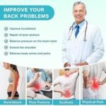 Back Brace Posture Corrector for Women and Men | Back Straight And Shoulder Support Belt | Full Adjustable Shoulder Straightener for Improving Back Posture, Relief for Upper and Lower Back, Lumbar, Neck, Shoulder Pain (Free Size) - Image 6