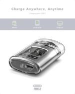 Polycarbonate Electric Lighter Usb C Rechargeable, Windproof Flameless Lighter - Image 2