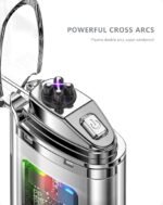 Polycarbonate Electric Lighter Usb C Rechargeable, Windproof Flameless Lighter - Image 5