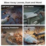 Mini Handheld High Speed Air Duster 1,50,000 RPM, Rechargeable Type-C, for Cleaning Computers, Cars, Backyard and Home Appliances, Cordless & Compact, Adjustable Speed - Image 5