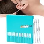 24 Pcs Reusable Ear Cleaner - Soft Silicone Adhesive Sticky Ear Cleaner Tool Set For Ear Cleaning, Washable Resin Tip Ear Wax Removal Tool Ear Cleaner Stick Or Adults Children