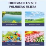 Magnetic CPL & Star Filter Lens, 52mm Phone Lens Filter Adapter Mount, Universal Double-Sided Retractable Polarizer Filters Ring, HD Photography Lens Filter, Reduce Reflections Enhances - Image 3