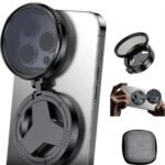 Magnetic CPL & Star Filter Lens, 52mm Phone Lens Filter Adapter Mount, Universal Double-Sided Retractable Polarizer Filters Ring, HD Photography Lens Filter, Reduce Reflections Enhances