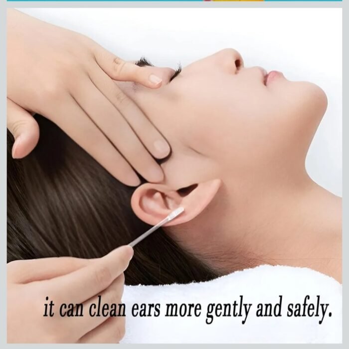 24 Pcs Reusable Ear Cleaner - Soft Silicone Adhesive Sticky Ear Cleaner Tool Set For Ear Cleaning, Washable Resin Tip Ear Wax Removal Tool Ear Cleaner Stick Or Adults Children - Image 6