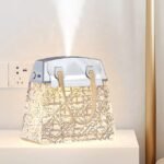 Desktop USB Small Crystal Bag Humidifier Aromatherapy Ambience Light - Image 4