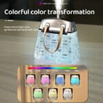 Desktop USB Small Crystal Bag Humidifier Aromatherapy Ambience Light - Image 5