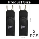 (2 PCS) Buckleless Belt Hook Tactical Metal Hook Elastic Belt Unisex Buckle-Less Invisible Waist Belts for Work - Image 3