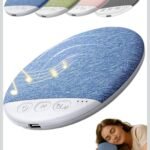 Sleep Pillow Speaker, Ultra Thin Bluetooth Pillow Speaker for Side Sleeper Under Pillow Sleep Aid for Insomnia with Auto-Off Timer White Noise Machine for Listening Hi-Fi Stereo Bass Sound (Blue)