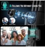 TT07 Tracking Gimbal Selfie Stick with 1.8 m Extension, Auto Face Tracking & 360° Rotation - Image 6