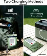 Inflatable Solar Tubelight | Solar Lantern Light | USB Rechargeable Light | 4 Lighting Modes | IP66 Waterproof | Portable and Lightweight Tent Light | Power Bank | Portable, Foldable Camping Light - Image 7